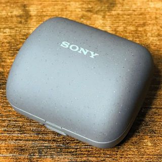 ソニー(SONY)の【工場改装品・微傷あり】Linkbuds★充電ケース 充電器★グレー(ヘッドフォン/イヤフォン)