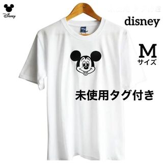 ディズニー(Disney)の☆未使用 タグ付き☆ミッキー Tシャツ ディズニー disney 刺繍 Mサイズ(Tシャツ/カットソー(半袖/袖なし))