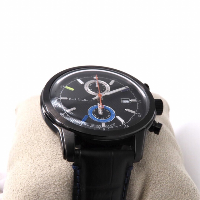 極美品 YA90 Paul Smith ポールスミス 時計 クロノ PVD-