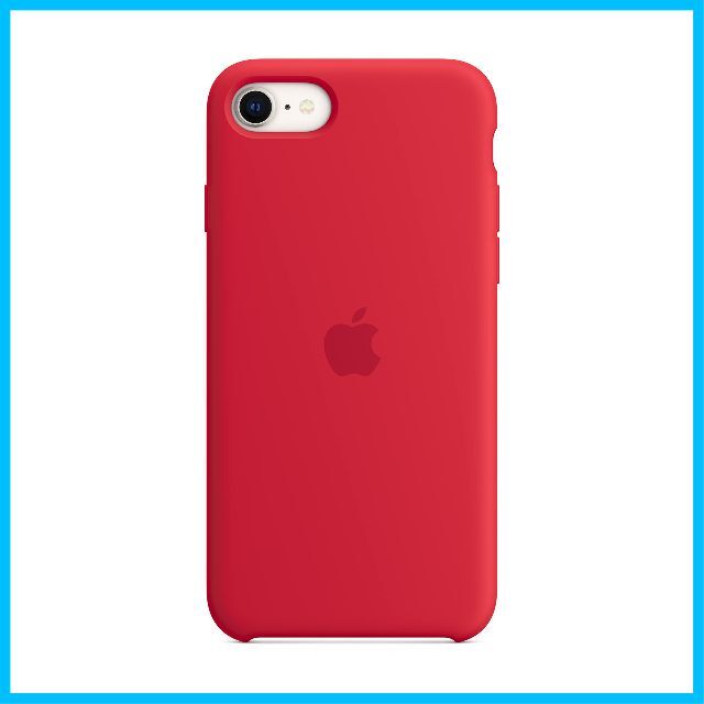 【色: (PRODUCT)RED】Apple シリコーンケース (iPhoneスマホアクセサリー