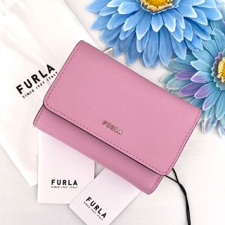 フルラ(Furla)の【新品】FURLA 折り財布 ピンク レザー(財布)