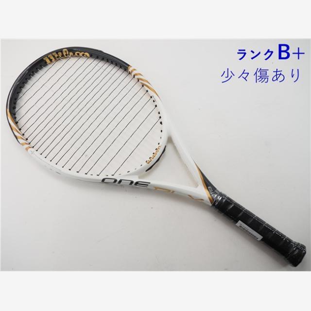 278ｇ張り上げガット状態テニスラケット ウィルソン ワン 118 2012年モデル (G2)WILSON ONE 118 2012