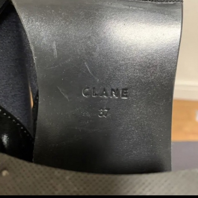 CLANE - 【値下中】CLANE WIDE GORE FLAT SHOES 37の通販 by あや's