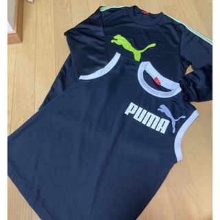 プーマ(PUMA)のPUMA プーマ 150cm 長袖 タンクトップ セット(Tシャツ/カットソー)