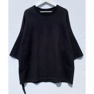 リックオウエンス(Rick Owens)のUNRAVEL PROJECT OVERSIZED SWEAT TEE(Tシャツ/カットソー(半袖/袖なし))