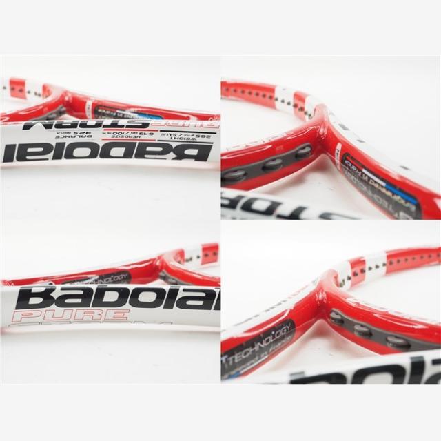 Babolat(バボラ)の中古 テニスラケット バボラ ピュアストーム チーム 2011年モデル【トップバンパー割れ有り】 (G1)BABOLAT PURE STORM TEAM 2011 スポーツ/アウトドアのテニス(ラケット)の商品写真