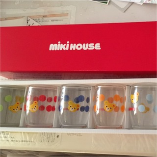 ミキハウス(mikihouse)のMIKIHOUSE ミニ グラスセット 5客セット(グラス/カップ)