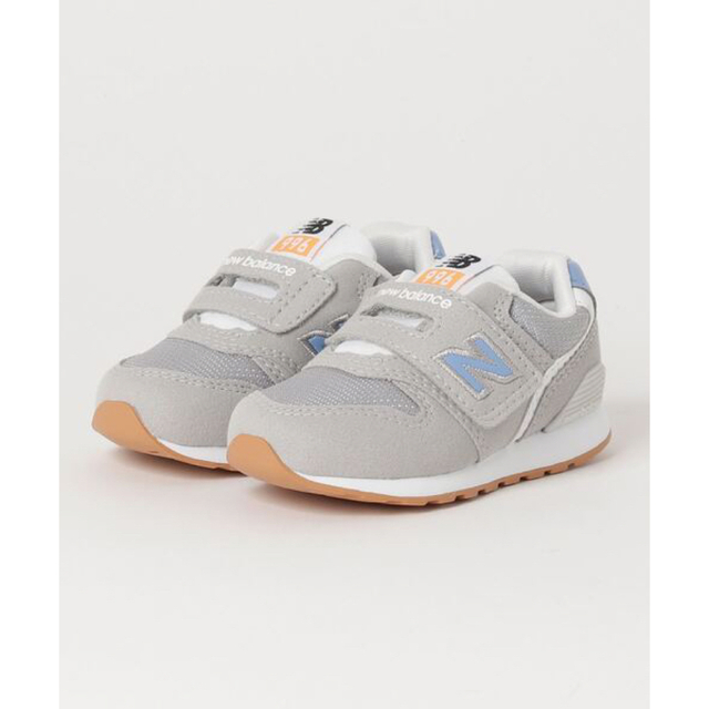 ニューバランス IZ996 RA3 NewBalance グレイブルー 16cm キッズ/ベビー/マタニティのキッズ靴/シューズ(15cm~)(スニーカー)の商品写真