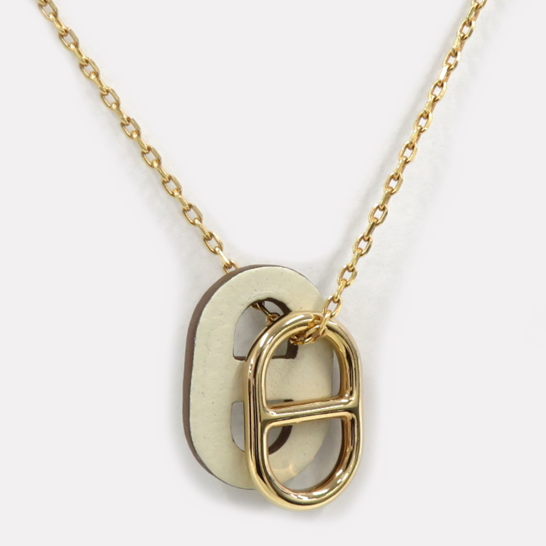 Hermes - HERMES オーマイヨンPM ネックレス アクセサリー メッキ GP