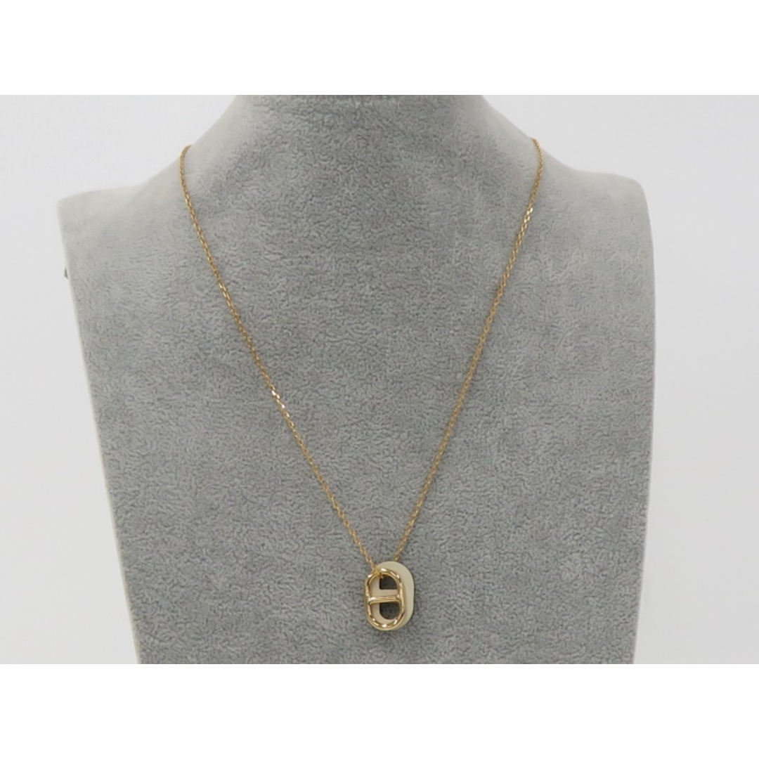 Hermes - HERMES オーマイヨンPM ネックレス アクセサリー メッキ GP