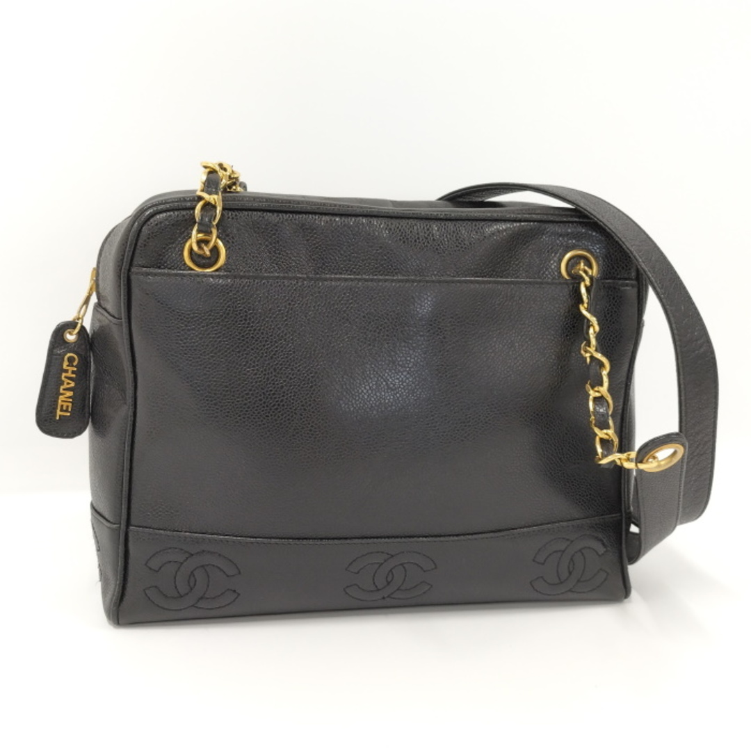 CHANEL - CHANEL トリプルココ チェーン ショルダーバッグ CHANEL - CHANEL トリプルココ チェーン ショルダーバッグ