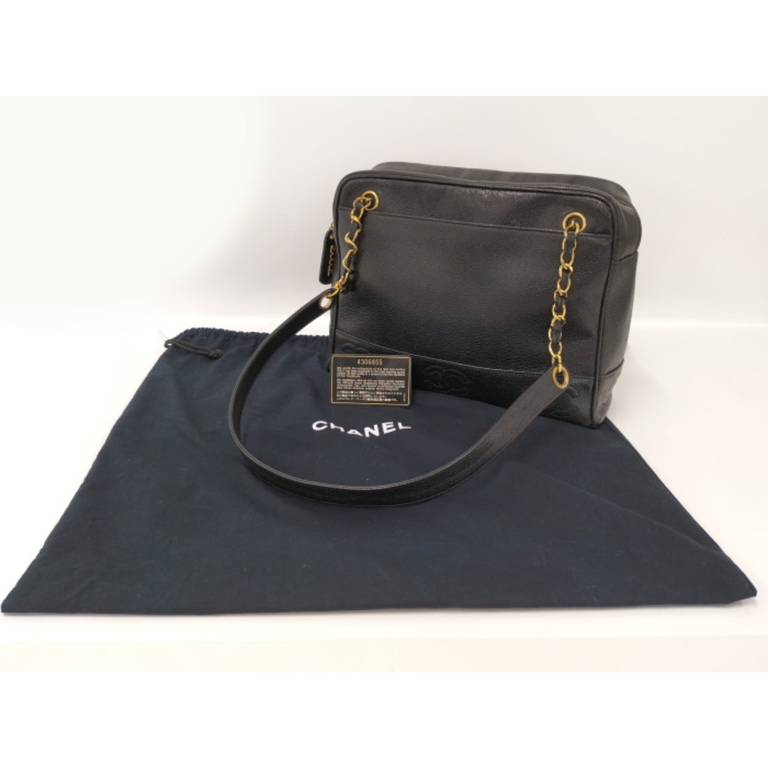 CHANEL - CHANEL トリプルココ チェーン ショルダーバッグ CHANEL - CHANEL トリプルココ チェーン ショルダーバッグ