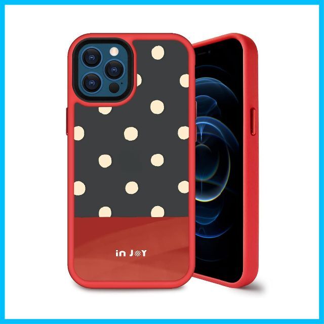 【色: ミッドナイトパーテ】INJOYmall iPhone 12/12 Pro