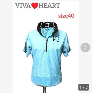 ビバハート(VIVA HEART)の✨VIVA♥️HEART★レディース★カットソー★パーカー★size40(ウエア)