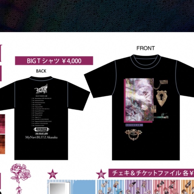 【未開封】Royz ツアーTシャツ チケットの音楽(V-ROCK/ヴィジュアル系)の商品写真