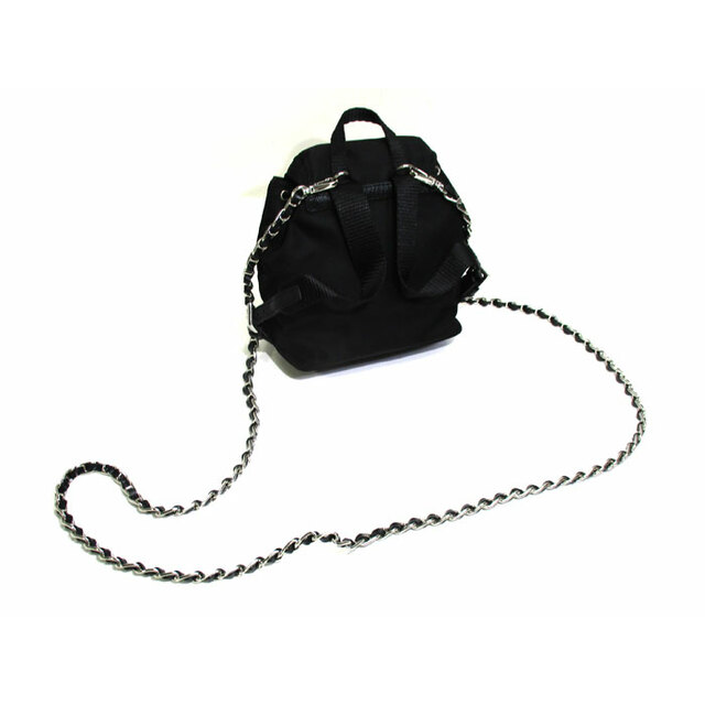 PRADA - PRADA 2WAY ミニリュックサック チェーンショルダー PRADA - PRADA 2WAY ミニリュックサック チェーンショルダー