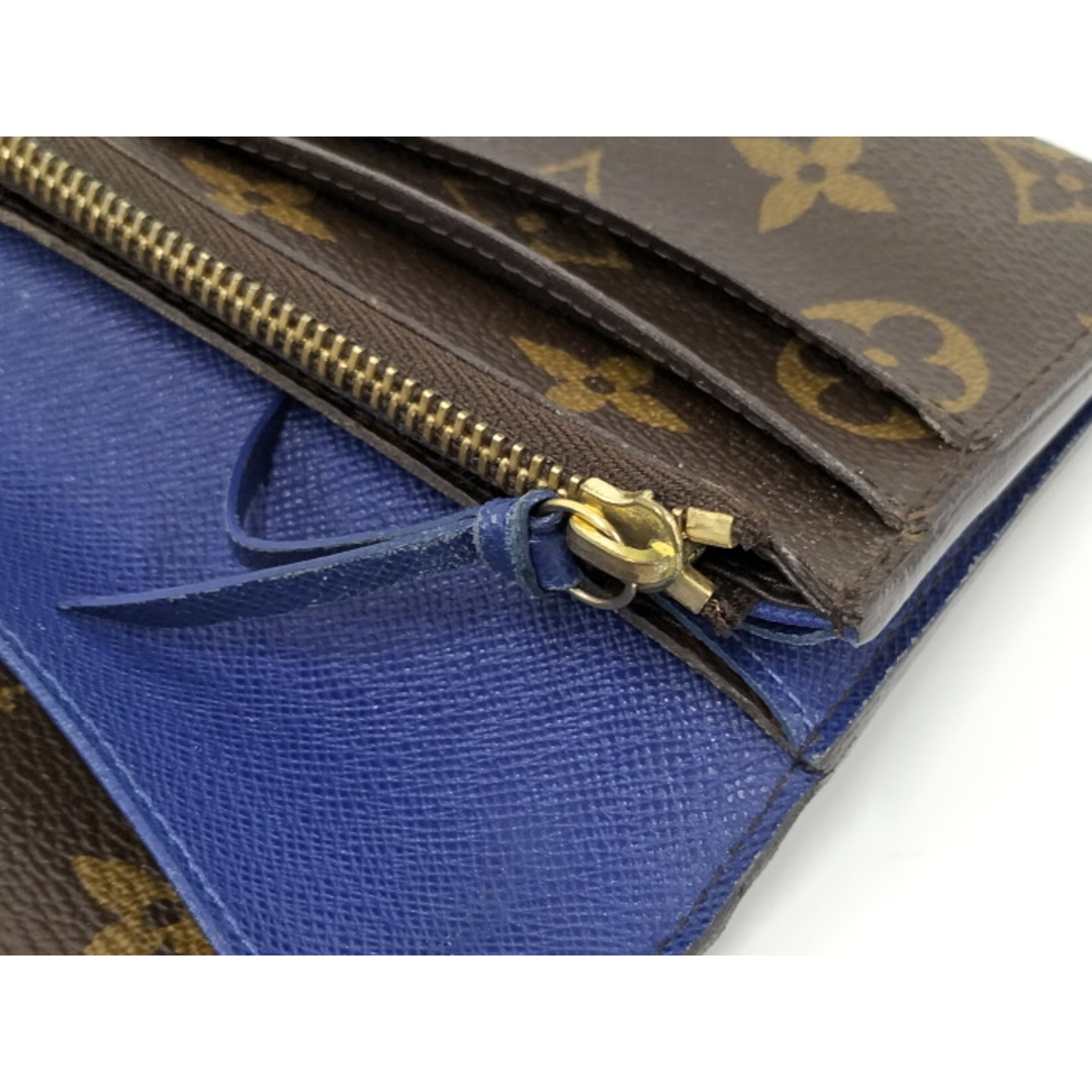 LOUIS VUITTON(ルイヴィトン)のLOUIS VUITTON ポルトフォイユ エミリー モノグラム 二つ折り財布 レディースのファッション小物(財布)の商品写真