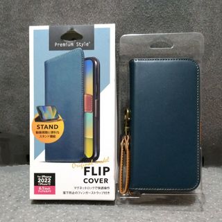 Premium Style PG-22KFP01BL　アイフォン14(モバイルケース/カバー)