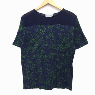 ローズバッド(ROSE BUD)のローズバッド ROSE BUD カットソー Tシャツ チュニック 魚柄(カットソー(半袖/袖なし))