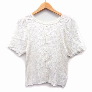 ロペピクニック(Rope' Picnic)のロペピクニック ROPE Picnic カットソー ブラウス シワ加工(カットソー(半袖/袖なし))