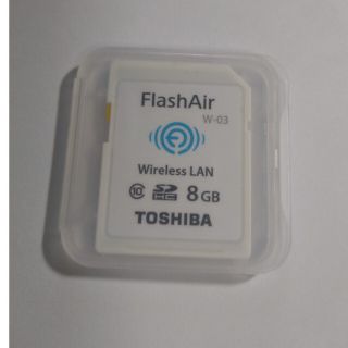 トウシバ(東芝)の東芝フラッシュエアー FlashAir W-03 8GB(その他)