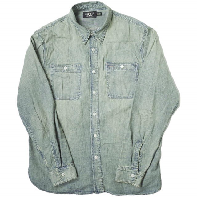 RRL ダブルアールエル 22AW Hercules Work Shirt - Denim ヴィンテージ