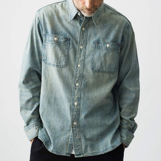 激安特販 - 【美品】RRL ダブルアールエル デニム シャツ ウェスタン