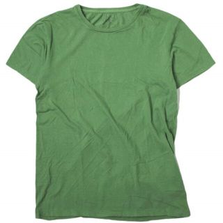 ダブルアールエル(RRL)のRRL ダブルアールエル S/S SOLID TUBE TEE クルーネックチューブTシャツ M グリーン Double RL 半袖 丸胴 ソリッド トップス【中古】【RRL】(Tシャツ/カットソー(半袖/袖なし))