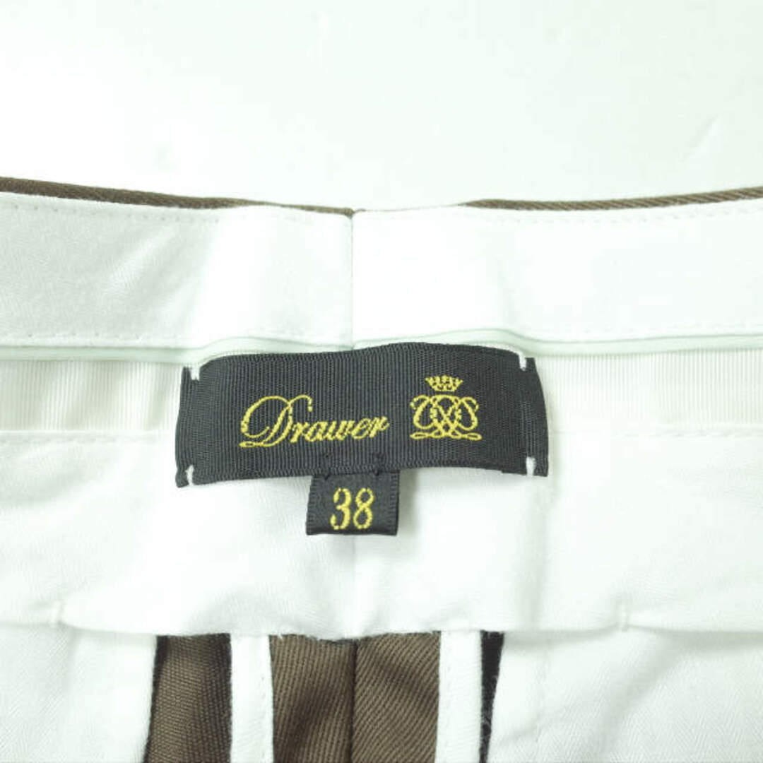 Drawer ドゥロワー 日本製 コットンウェポンベーシックパンツ 6514-236