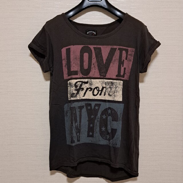 TOMMY HILFIGER(トミーヒルフィガー)のヒルフィガーデニム　ビンテージ風Tシャツ レディースのトップス(Tシャツ(半袖/袖なし))の商品写真