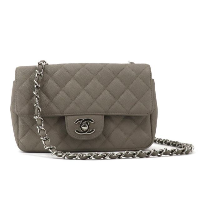 サイズ CHANEL - 美品 シャネル キャビアスキン マトラッセ チェーン