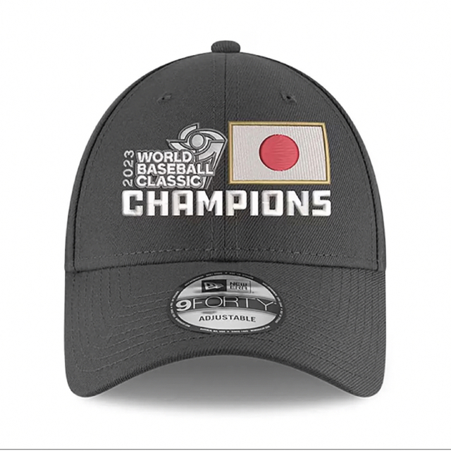 NEW ERA(ニューエラー)の【希少グレー2個セット送料込】WBC2023 Japan優勝記念キャップ スポーツ/アウトドアの野球(記念品/関連グッズ)の商品写真