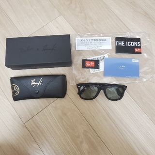 レイバン(Ray-Ban)の【美品】レイバン　キムタク　RB2140F 901SR5 52(サングラス/メガネ)