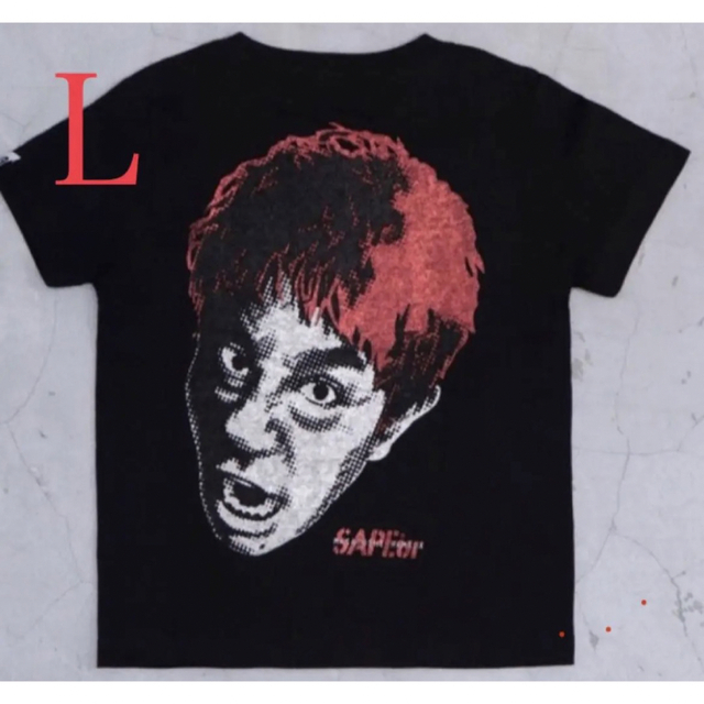 【原宿限定】サプール sapeur 浜田雅功 TEE Black