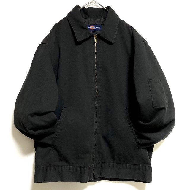 激レア◎メキシコ製◎Dickies◎厚手◎カバーオール◎ワークジャケット◎黒◎