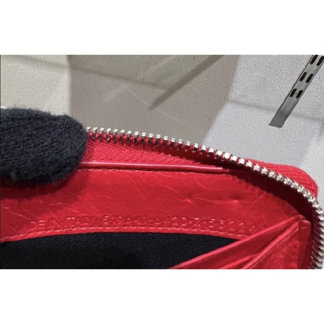 BALENCIAGA 長財布 (レッド) ※付属品:箱 バレンシアガ