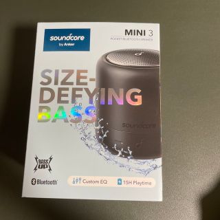 アンカー(Anker)の【再値下げ】Anker Soundcore Mini 3 B(スピーカー)