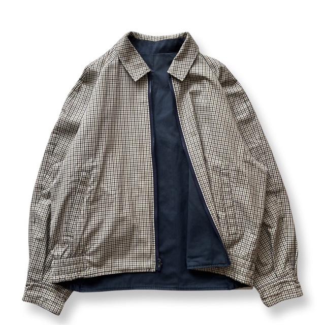 AQUA SCUTUM(アクアスキュータム)の【80s】AQUASCUTUM リバーシブル スイングトップ ジャケット L メンズのジャケット/アウター(ブルゾン)の商品写真