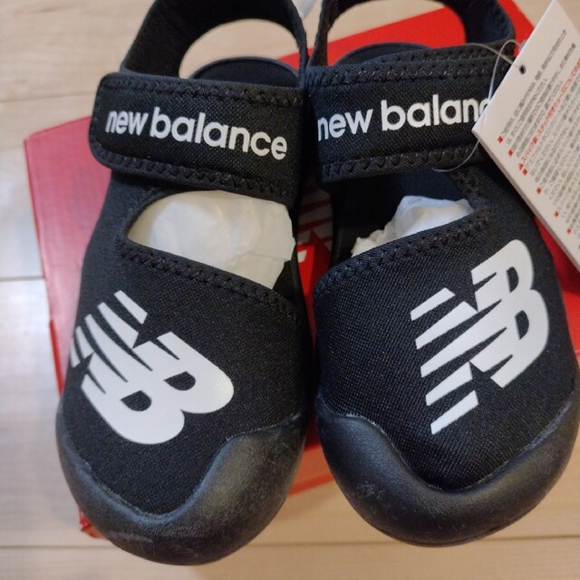 New Balance(ニューバランス)のキッズ　サンダル　19  ニューバランス　ナイキ　ダイナモフリー キッズ/ベビー/マタニティのキッズ靴/シューズ(15cm~)(サンダル)の商品写真