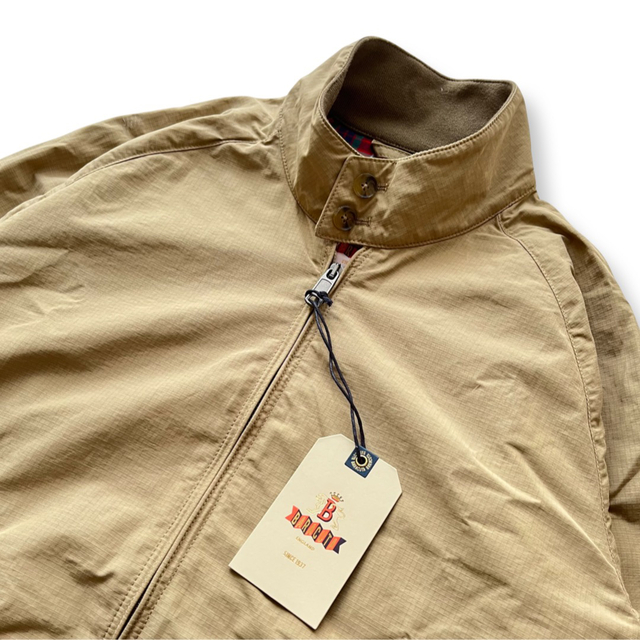 baracuta ジップアップ ボンバージャケット　ハリントンジャケット