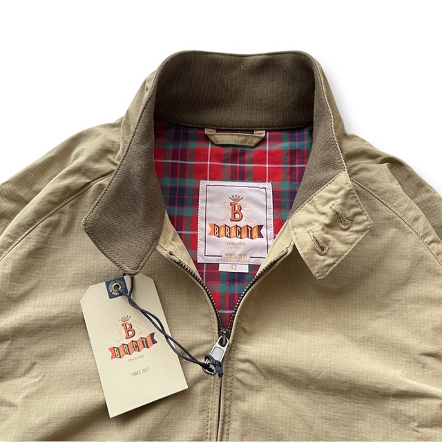 BARACUTA(バラクータ)の【未使用タグ付き】バラクータG9 スイングトップハリントンジャケット 42 防水 メンズのジャケット/アウター(ブルゾン)の商品写真