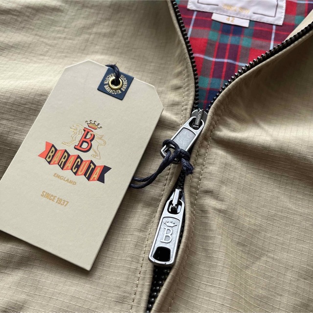 BARACUTA(バラクータ)の【未使用タグ付き】バラクータG9 スイングトップハリントンジャケット 42 防水 メンズのジャケット/アウター(ブルゾン)の商品写真