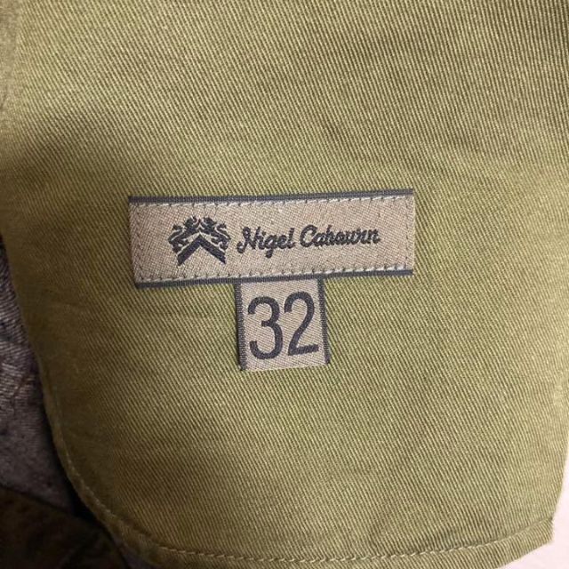 サイズ32！！NIGEL CABOURN DPMカモワークパンツ/カーゴパンツ