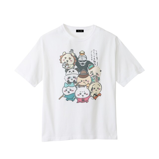 【新品】ちいかわ飯店 ビッグTシャツ(M)Tシャツ/カットソー(半袖/袖なし)