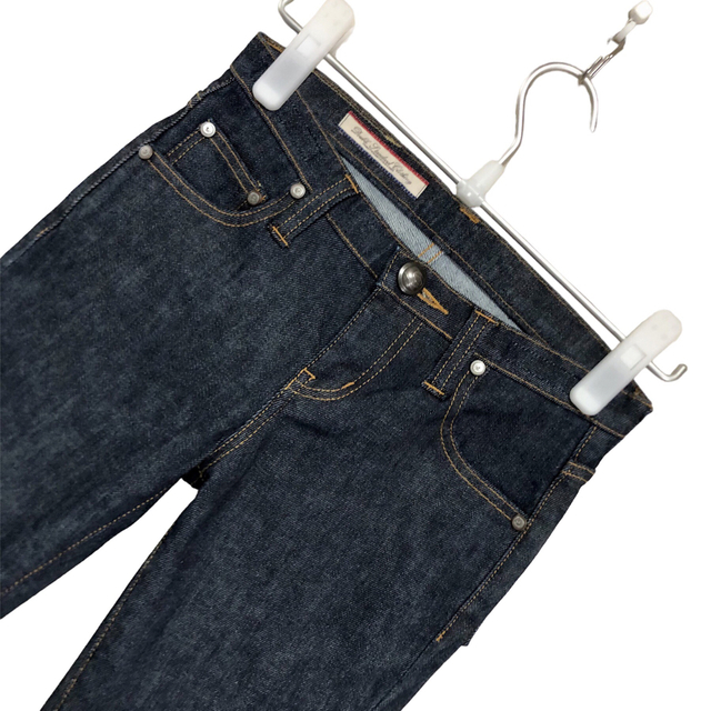 【美品)DOBULE STANDARD CLOSING テーパードデニムパンツ