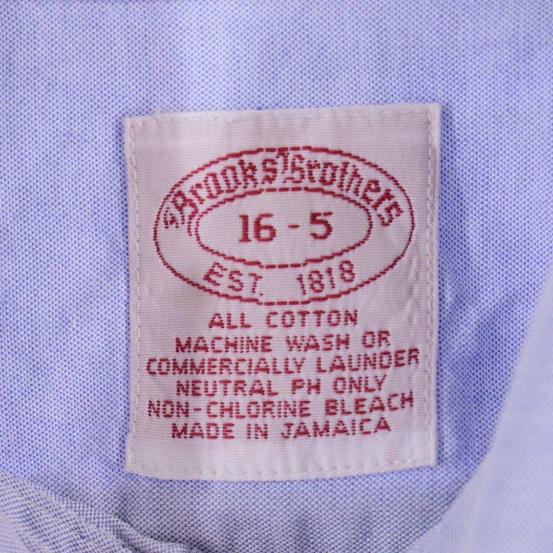 ブルックスブラザーズ Brooks Brothers Est.1818 半袖 ボタンダウンシャツ メンズL /eaa336243