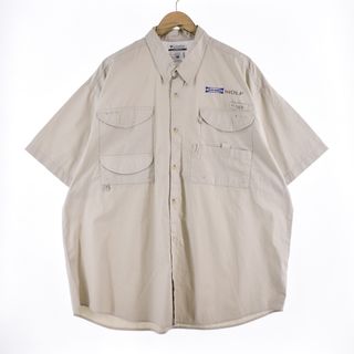 コロンビア(Columbia)の古着 コロンビア Columbia PFG 半袖 フィッシングシャツ メンズXXL /eaa336165(シャツ)