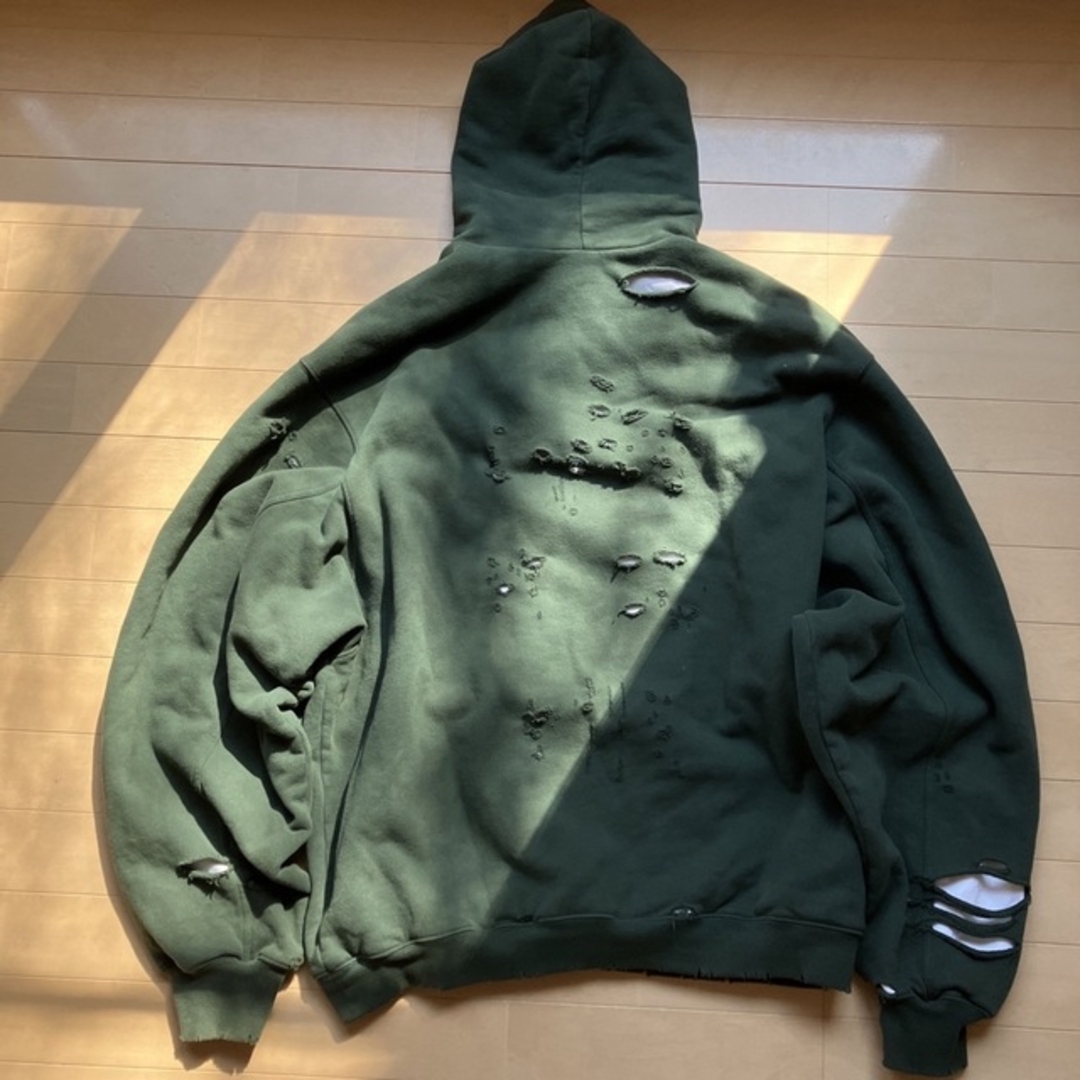 balenciaga Destroy Hoodie デストロイ パーカー XS