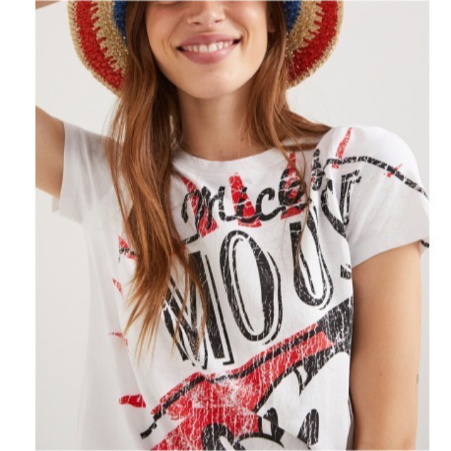 DESIGUAL(デシグアル)の新品✨タグ付き♪未使用　デシグアル　ディズニー　ミッキーコラボ  Tシャツ レディースのトップス(Tシャツ(半袖/袖なし))の商品写真