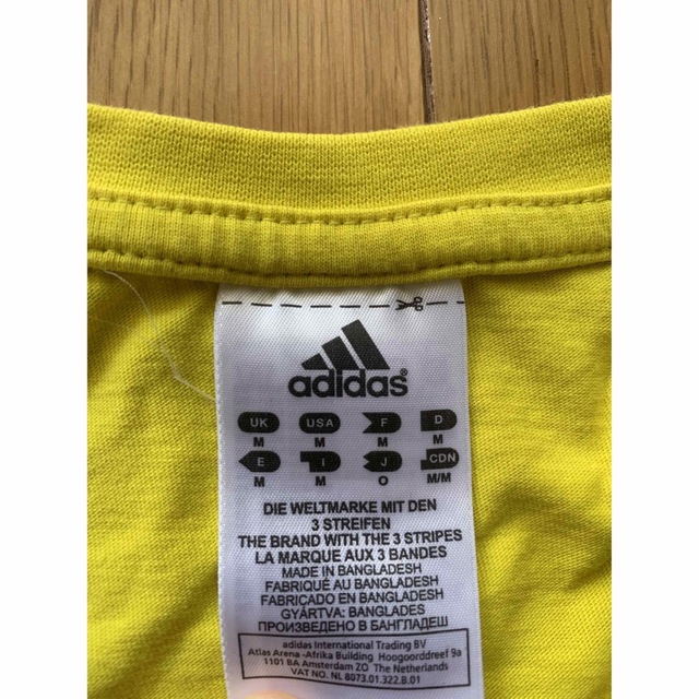 adidas(アディダス)の【非売品】MY GAME IS FAIR PLAY Tシャツ　サイズO スポーツ/アウトドアのサッカー/フットサル(ウェア)の商品写真